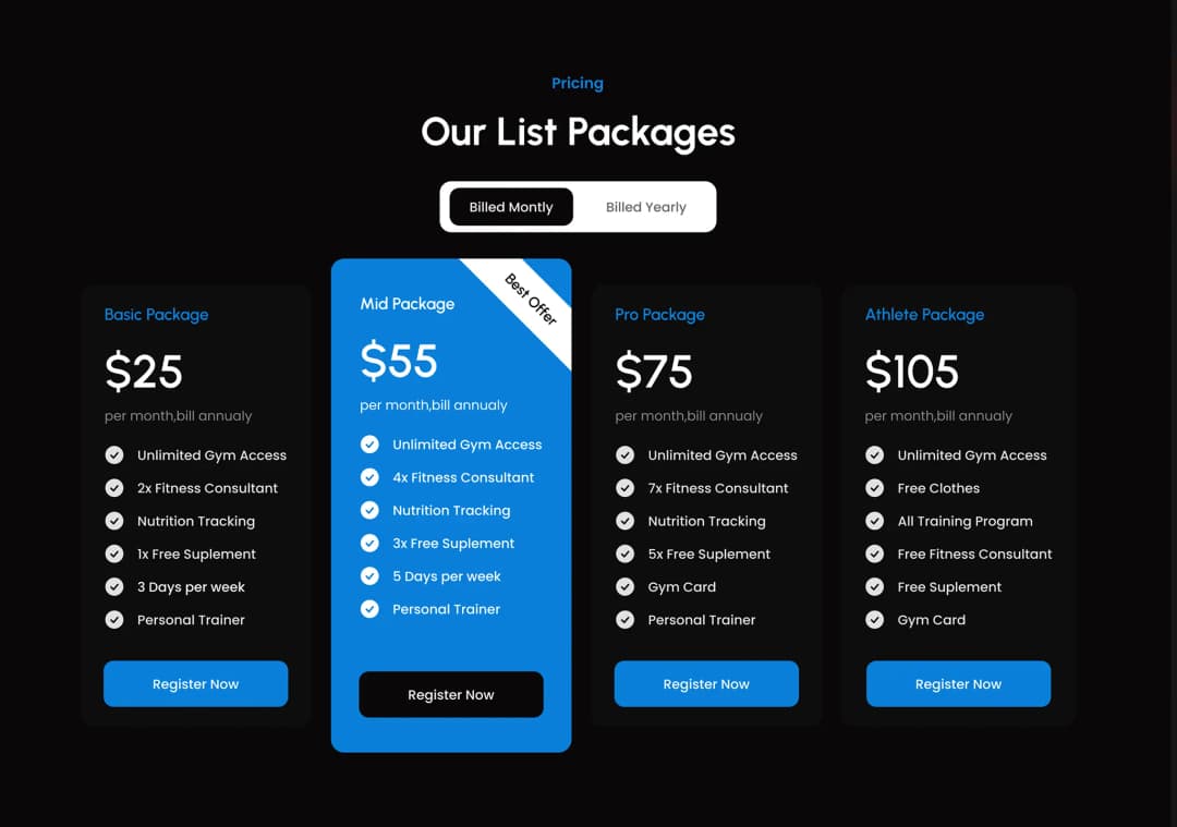 startup template