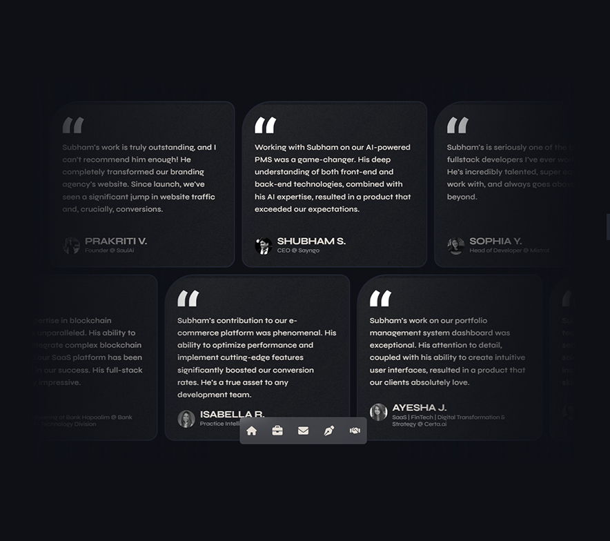 Image representing a link for Testimonial